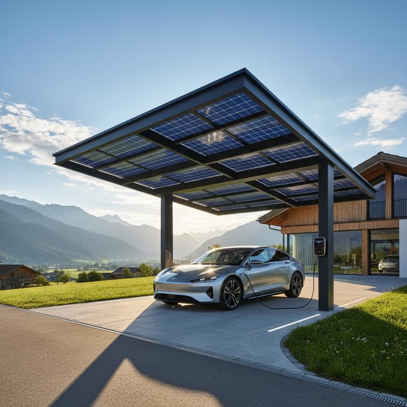 Solar Elektroauto laden